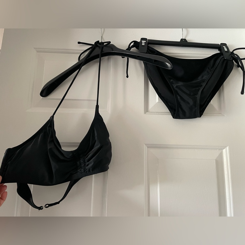 Black No Boundaries Swimsuit Set